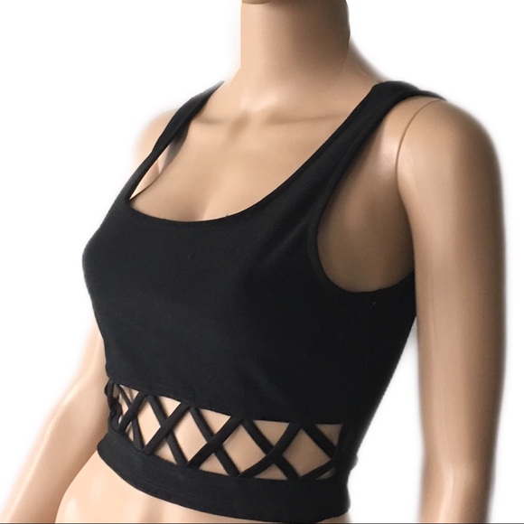 💙 Necessary Clothing Black Tank Top - Picture 2 of 7